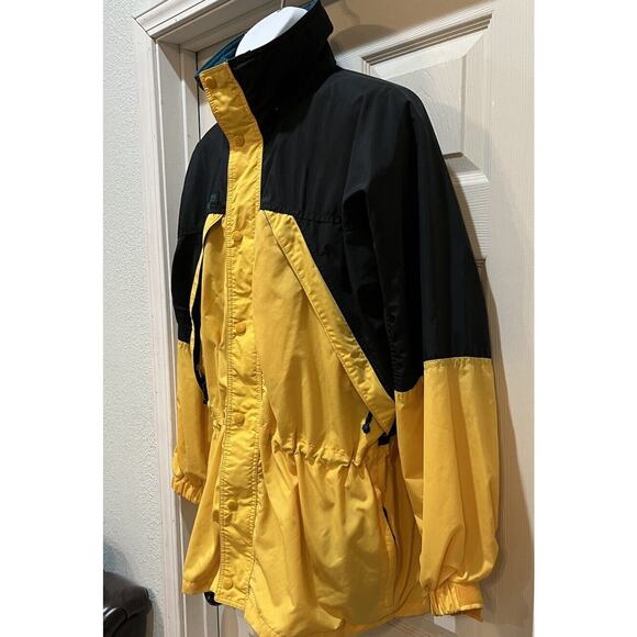 Vintage Columbia Jacket Men's M Yellow Williwaw Lightweight Ski Y2k - Picture 2 of 7